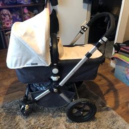 In good condition does need a clean also turns in to a toddler pushchair to