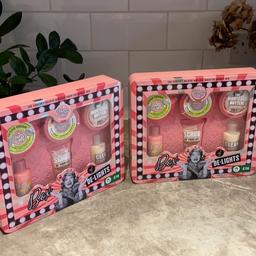 Wonderful soap and glory gift set in a lovely tin six piece set would make great Christmas presents or stocking fillers was £16 each I’m asking £10 each or two for 18