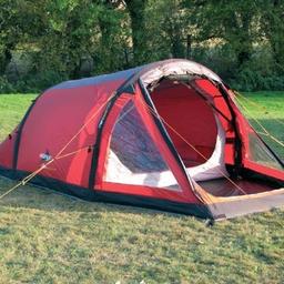 Vango airbeam flux tent comes with pegs special pump and carry bag light weight 2 mins to put up this cost me £500 new will accept £150ovno I can post if needed