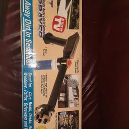 blast away dirt in seconds just connect a hose for car. house. ground.caravan four different settings sprays as new in box never used £5.00 pick up only