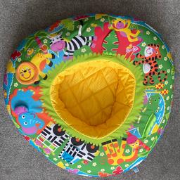 Sensory hoop. Great for little ones creativity and playtime. Encourages them to sit up supported.