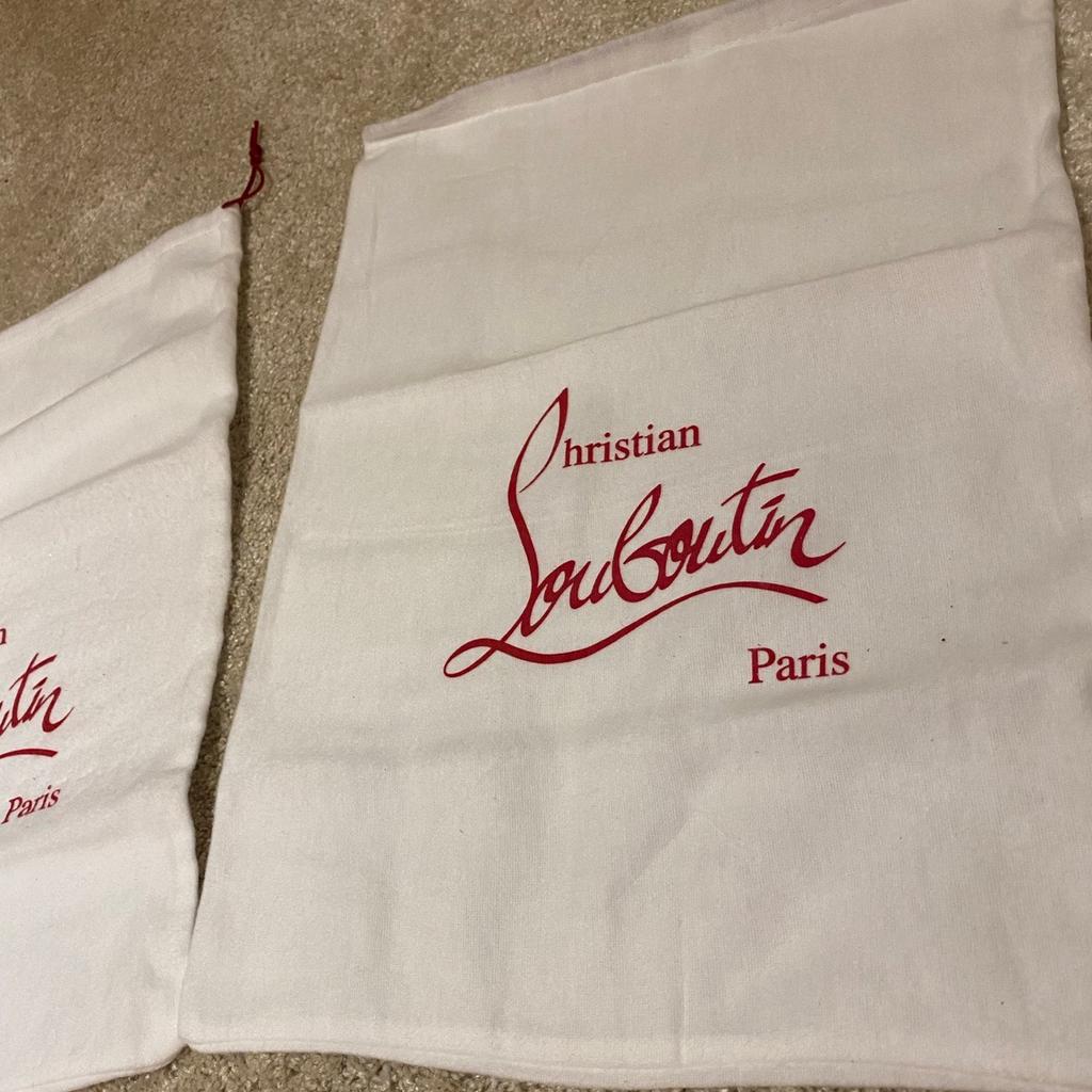 Christian louboutin dust bag for online sale