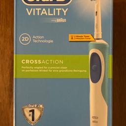 Vendo spazzolino elettrico della Oral B vitality Braun , prodotto Nuovo.

Prezzo 15€
Zona ritiro Crema
