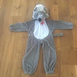 Schön Wolf Kostüm für Kinder 👶 
Größe 104
Verschenken 🎁