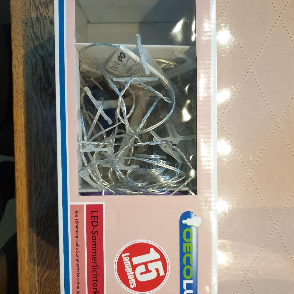 Lampions Lichterkette in 76669 Bad Schönborn für gratis zum Verkauf ...