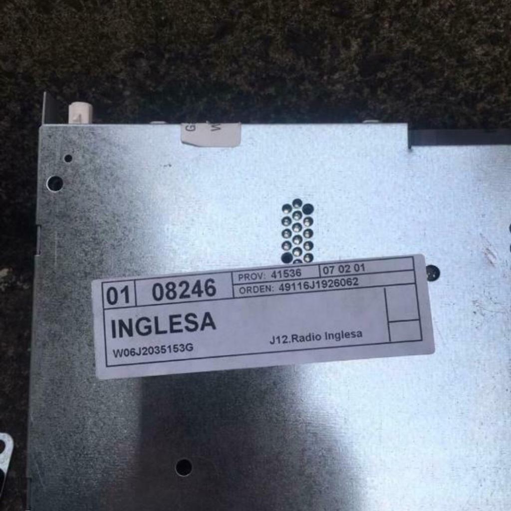 Good working order collection only Seat Ibiza mp3 stereo 2012 onwards. Posted by melanie in Parts, Car Parts in Burnley. 11 September 2019