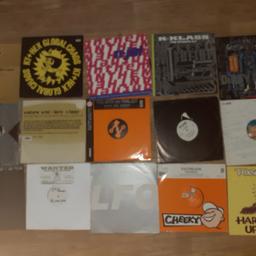 collection of dance vinyl in good to ex condition some sleeves are split / scuffed 
selling as job lot 
underworld
n joi
k klass 
kt + hex
forgemasters 
dj zinc
run things
sunset regime
hive and juju
dj sy & unknown 
chubzilla & Sargent
special forces 
deadly avenger 
kp & envyi
westbam 
roni size 
tori amos
mask
dj flavours 
dj craze & juju
photon inc 
faithless
LFO
SL2
true faith