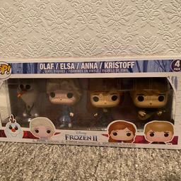 Frozen Funko 4 pack

Brand new, unopened and unused

Selling due to it being an unwanted gift 

Collection or happy to post