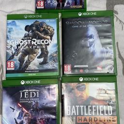 Variety of games 
All like new
