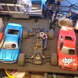 Hpi Rush Brakeing for parts 
all parts avaliable  
please ask for part you want 
UK post only