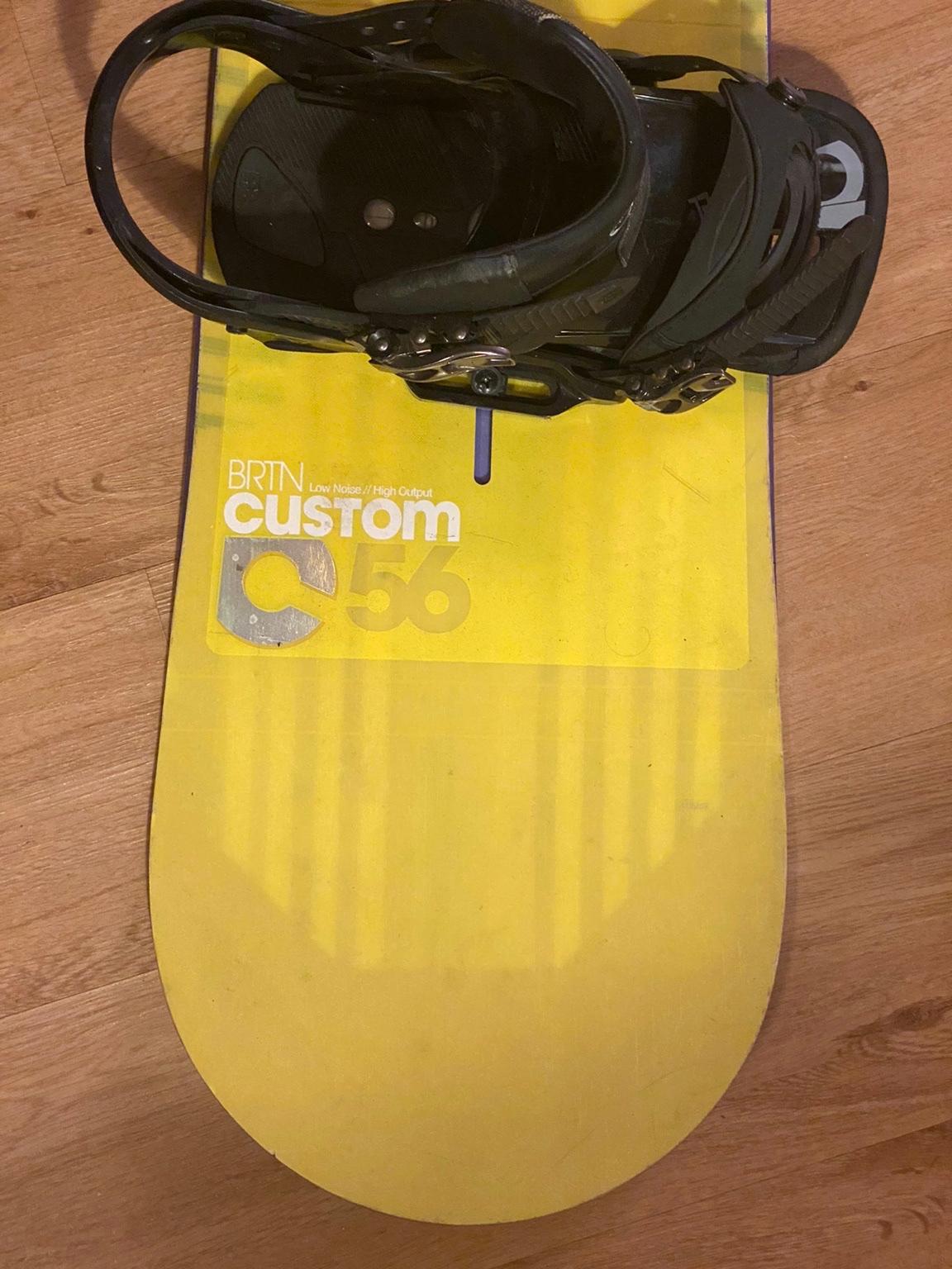 Burton Custom Flying V C56 Snowboard &Bindung in 97422 Schweinfurt für
