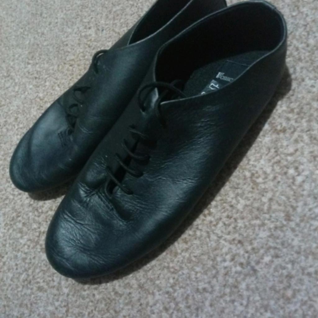 First Position Black Jazz Shoes - size 3 - as new as only worn a couple of times before been outgrown