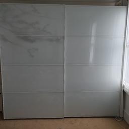Great condition. Sliding doors, all fixtures and fittings including as shown in pics. Dimensions CM Length 250 X Height 236 X Depth 67. Buyer will need to dismantle, will require van with at least 2 persons. Worth over £600. Moving house, quick sale.