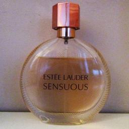 Estee Lauder Sensuous 50ml Bottle, around 45ml / 40ml left 
Collect Trowbridge Wilts, Can post