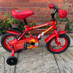 Firman Sam bike 
Good condition free local delivery up to 3 miles.
Age 3-5