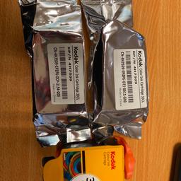 Kodak colour ink cartride both look same, only opened to see cartridge, brand new not used. Codes on package and a tual cartridge in picture opened for this purpose only