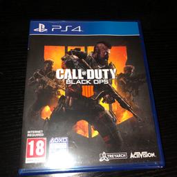 Call of duty black ops 4 - PS4
Works fine

Will post
Can deliver, or can collect from M27 area