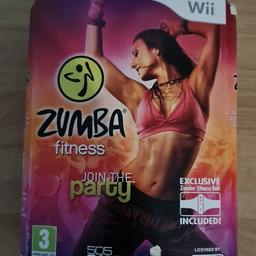Zumba Wii exercise. Works all ok but the box is abit damaged.
