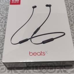 BeatsX Wireless Earphones - Apple W1 Headphone Chip, Class 1 Bluetooth, 8 Hours

Beats X Black In-ear Wireless Headphones Unopened Boxed Apple Warranty.

Happy to accpet Offers (price includes Postage & Packing)

New Beats X in ear headphones replaced under warranty by Apple and never opened.

Features:
Battery life: up to 8 hours
Works with Siri
iOS compatible
Microphone / remote / volume control

Top features:

- Wireless design that automatically connects when near your Apple devices