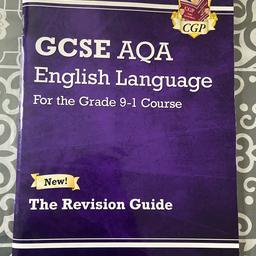 A revision guide for GCSE AQA
English Language

Brand new, not been used.

Collect from Oldham