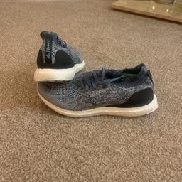 Men’s ultra boost uncaged parley version

Worn a handful of times in great condition- paid £130 

Selling as slightly too big

Grab a bargain in time for Christmas- will post 1st class