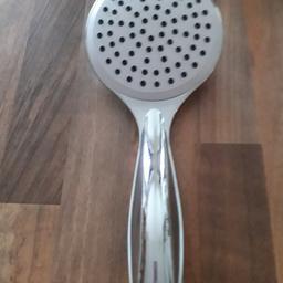 brand new crome shower head still in box. collection only