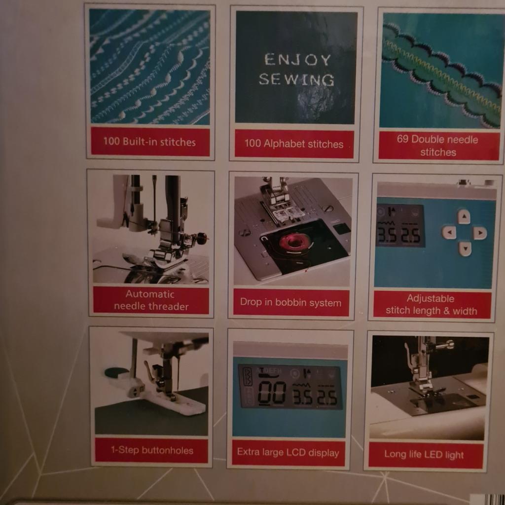 NEW NECCHI NM2000 Digital Sewing Machine in L34 Knowsley für 125,00