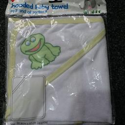 hooded baby towel new