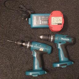 2 x Makita Drills
8390D & 8391D
Battery
Charger
18V
No case
In good working condition
No longer needed
£60
Offers welcome