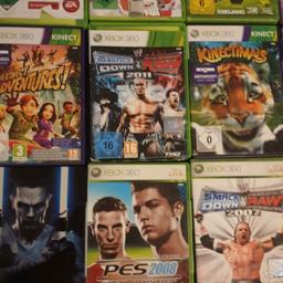 Hallo Miteinander,

hier zum Toppreis zu verkaufen:

20 Spiele für die Xbox 360.

Kein Versand nur Abholung.

Das Übliche:
Verkauf erfolgt unter Ausschluss jeglicher Gewährleistung und oder Garantie. Irrtümer und Zwischenverkauf vorbehalten.