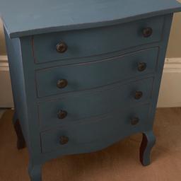Small painted chest side table bedside table
£100