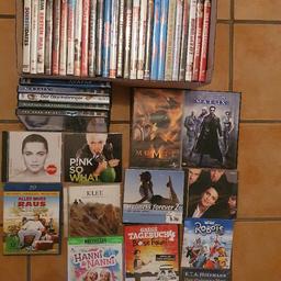 Habe einige DVDs abzugeben, es sind auch BluRay's dabei. Jedes Genre also Kinder aber auch Action Filme. Auch CDs sind dabei. DVDs grundsätzlich für 3€. BluRay's 5€ und die neuen (liegen alle draußen) auf Anfrage (beginnend bei 8€)