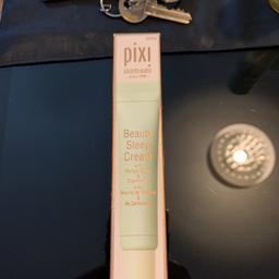 Brand new pixi beauty sleep cream bought for 16 pound in boots got to much of it so selling for 7 pound pick up only please no offers