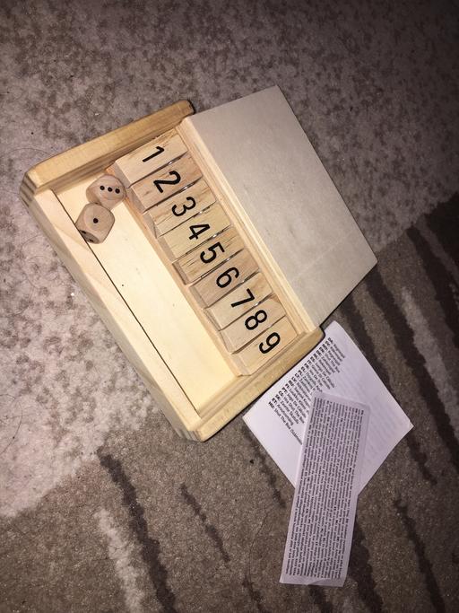 Buy & Sell Merseyside Sefton - Photos for Shut the Box Game