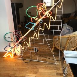 Christmas lights Santa climbing up roof , £25or if wanted Iv got 2 and will take £40 for both