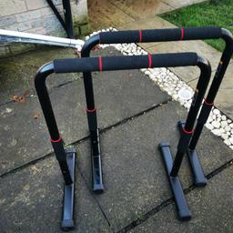 Heavy sturdy dip bars like new collection only Atherton