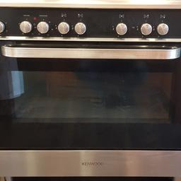 Black and Chrome

90 x 89.7 x 60 cm (H x W x D)
One electric oven / Integrated electric grill
5-burner gas hob / wok burner / cast iron supports
Main oven cleaning: Enamel coating
Large capacity oven

Great condition. Less then 2 years old. works perfectly.

Selling due to kitchen refurb. Ready for collection now.

This still retails at £599 from Currys.

Can deliver locally for a fee.