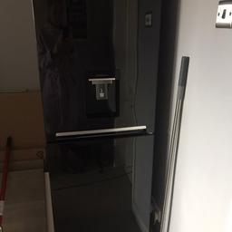 Black Beko fridge freezer with water tank under 12 months old