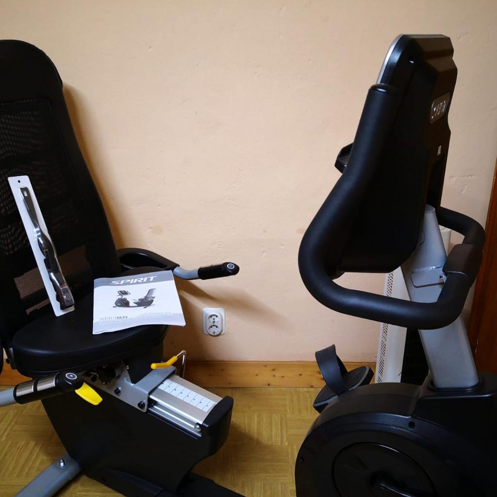 spirit fitness liegeergometer xbr 55