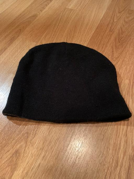 Buy & Sell Bracknell Forest College Town - Bracknell Forest - Photos for Reversible black grey ribbed winter hat