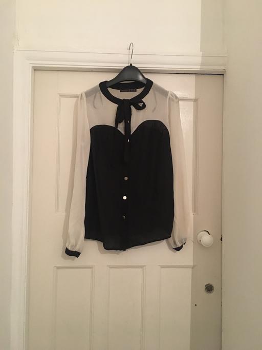 Buy & Sell West Yorkshire Leeds - Photos for Black and white blouse