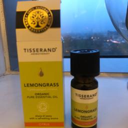 Lemongrass scent, brand new. 
Tisserand organic citrus essential oil
Only used 2 drops out of whole bottle and didn’t like scent