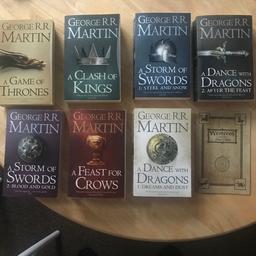 All 7 books, read once. Slight wear but great condition.