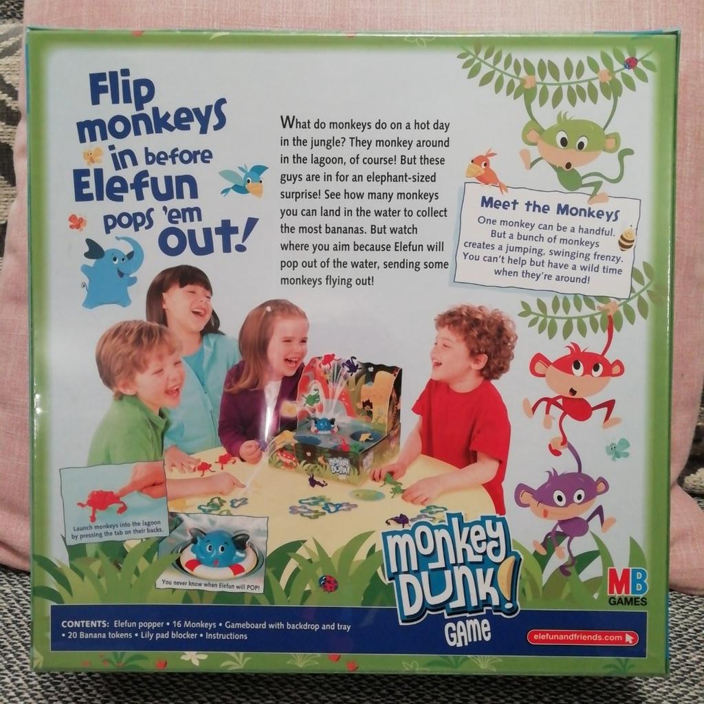 New Elefun & Friends Monkey Dunk family game in Wolverhampton für £ 10 ...