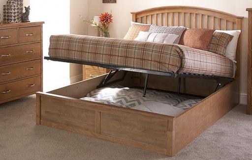 Buy & Sell Parkgate Rotherham - Photos for MADRID KING SOLID WOOD GAS LIFT STORAGE