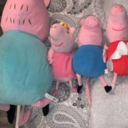 Peppa pig cuddly toys