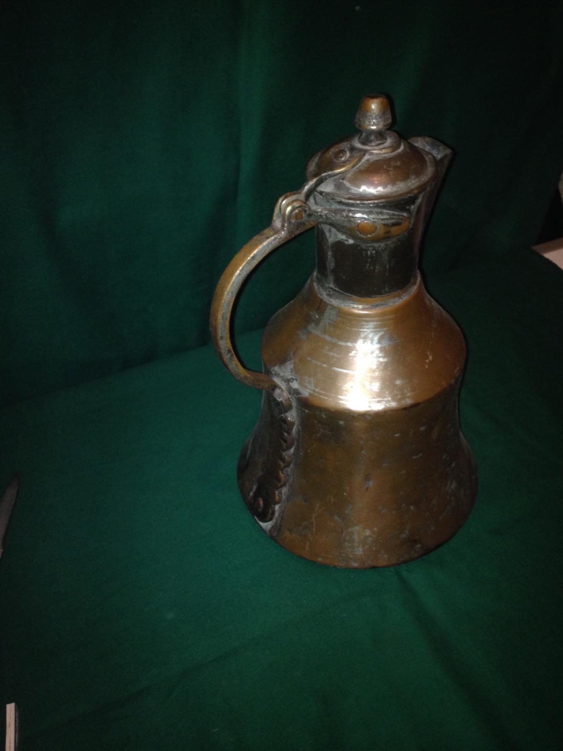 Alte Kupfer Kanne mit deckel (Güğüm) in 67071 Ludwigshafen am Rhein für ...