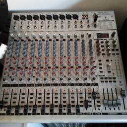 12 channel dj mixer brand new only been used once selling as no longer needed can drop off if local 