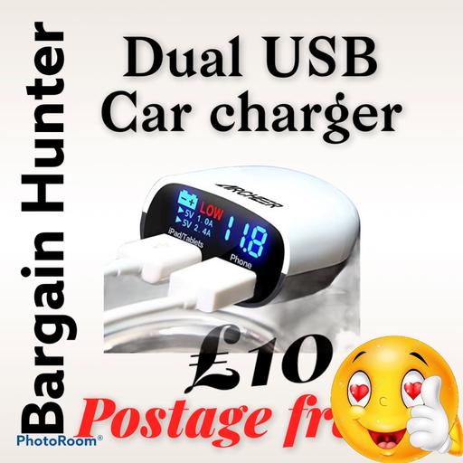 Vehicles West Midlands Birmingham - Photos for Dual usb car charger 3.4 Amp new