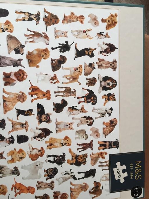 Buy & Sell West Midlands Walsall - Photos for New M & S 1000 piece Puppies jigsaw puzzle